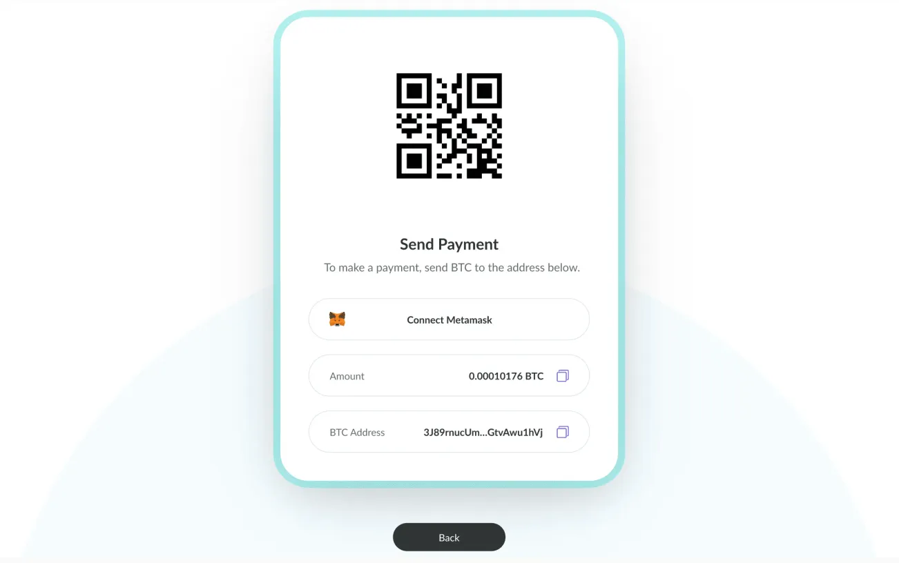 CryptoPay admin panel image 2